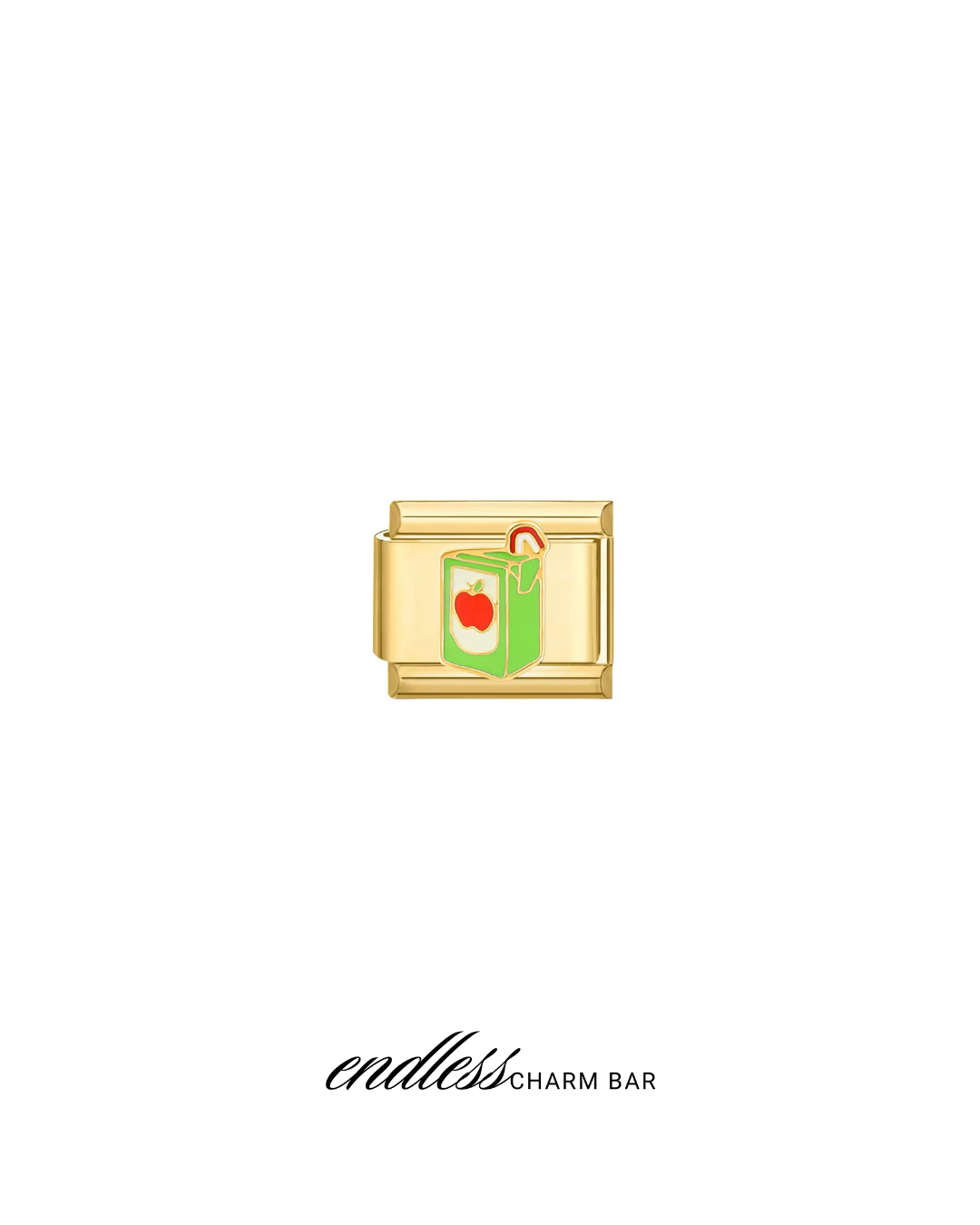 Apple Juice IT Charm