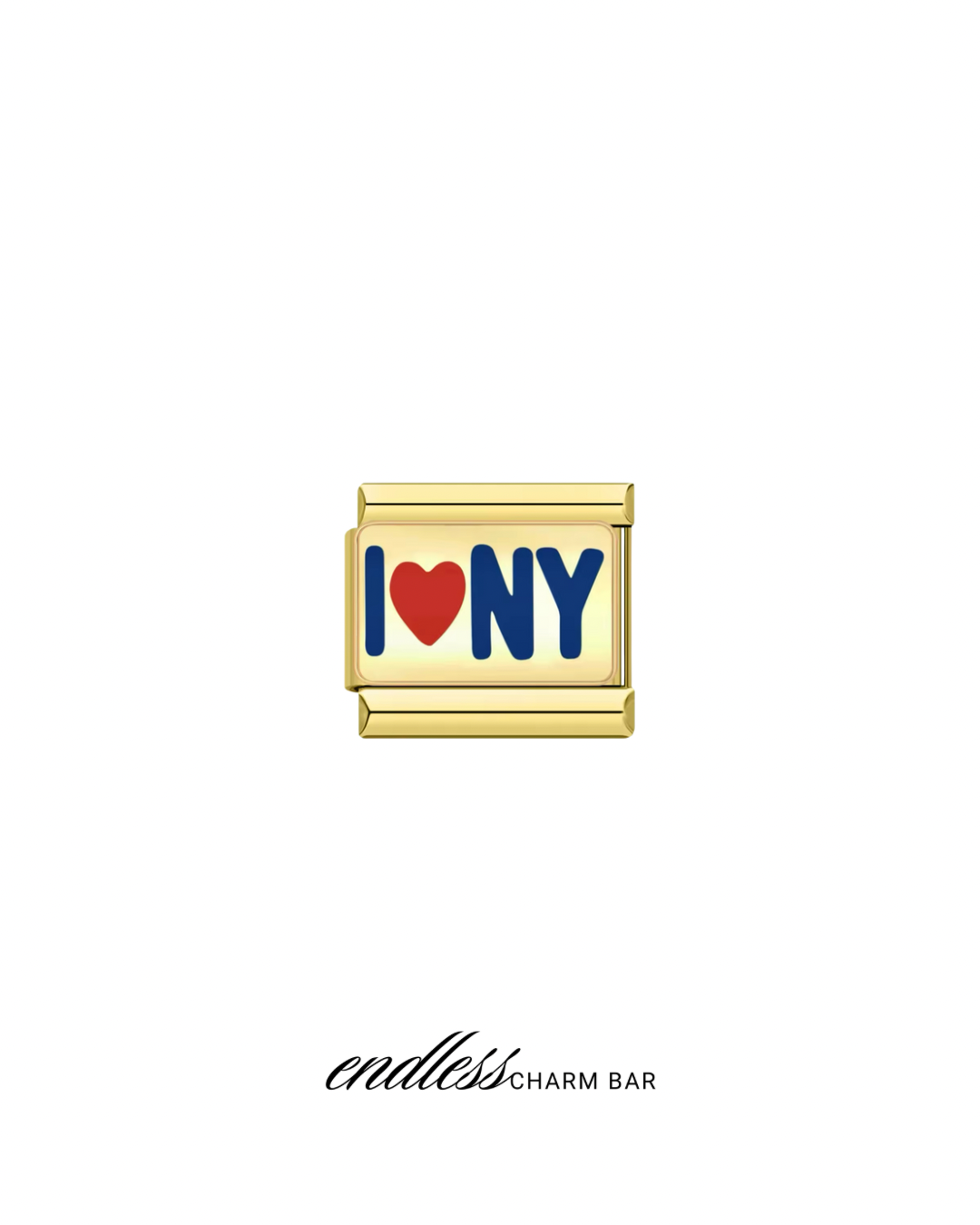 I <3 NY IT Charm
