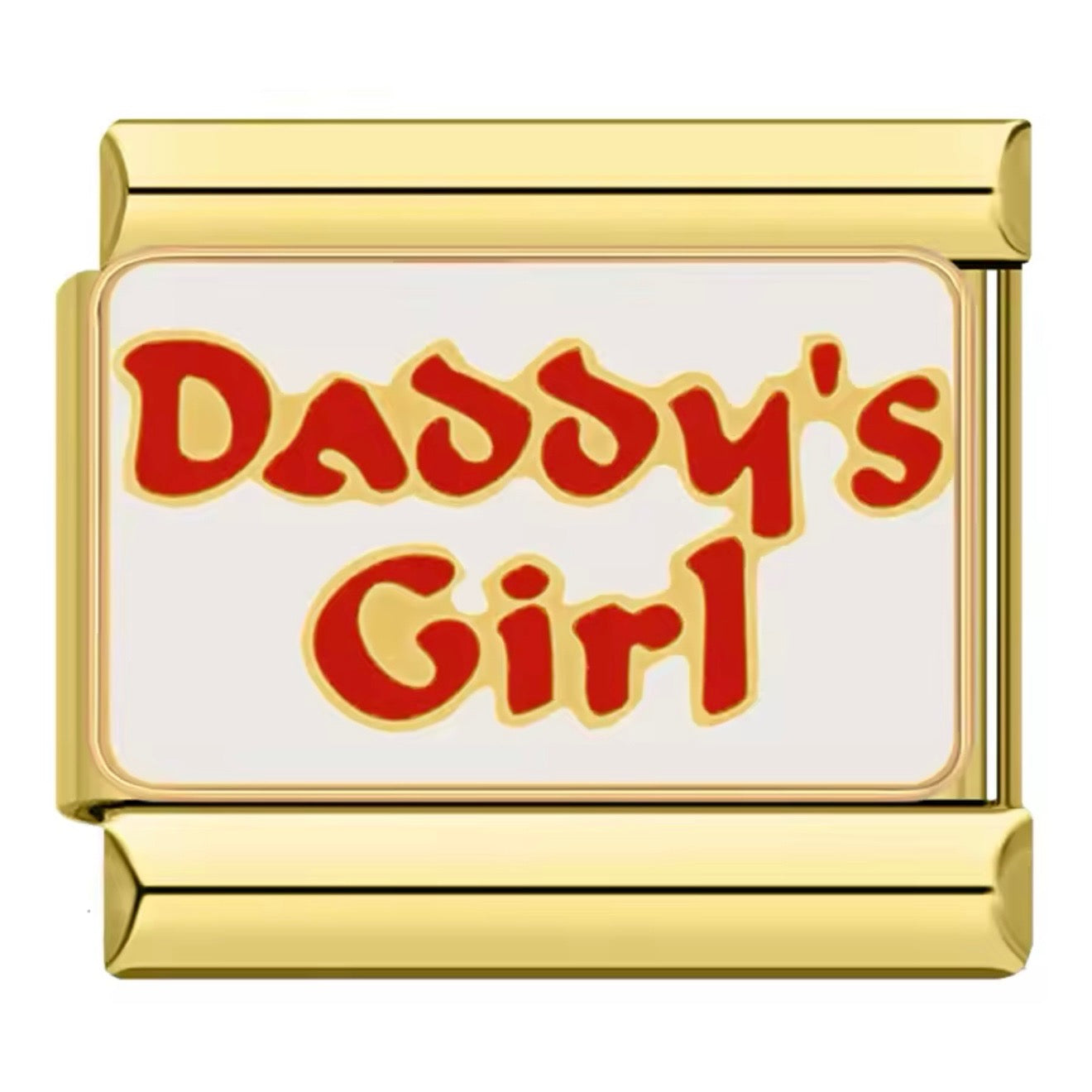 Gold Daddy's Girl Charm