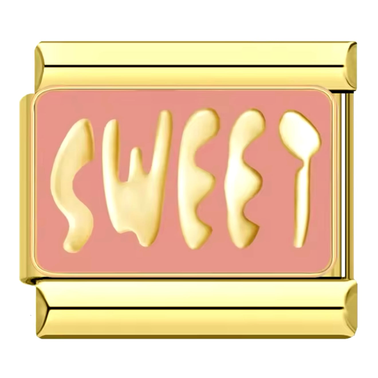 Gold Pink Sweet Charm