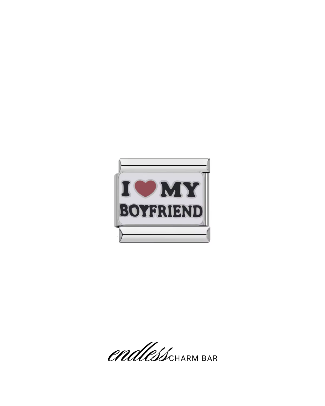 I <3 My Boyfriend IT Charm