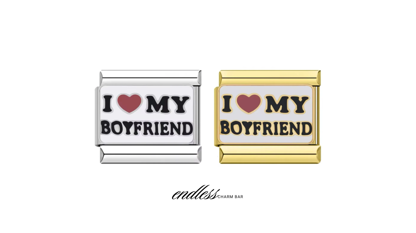 I <3 My Boyfriend Charm